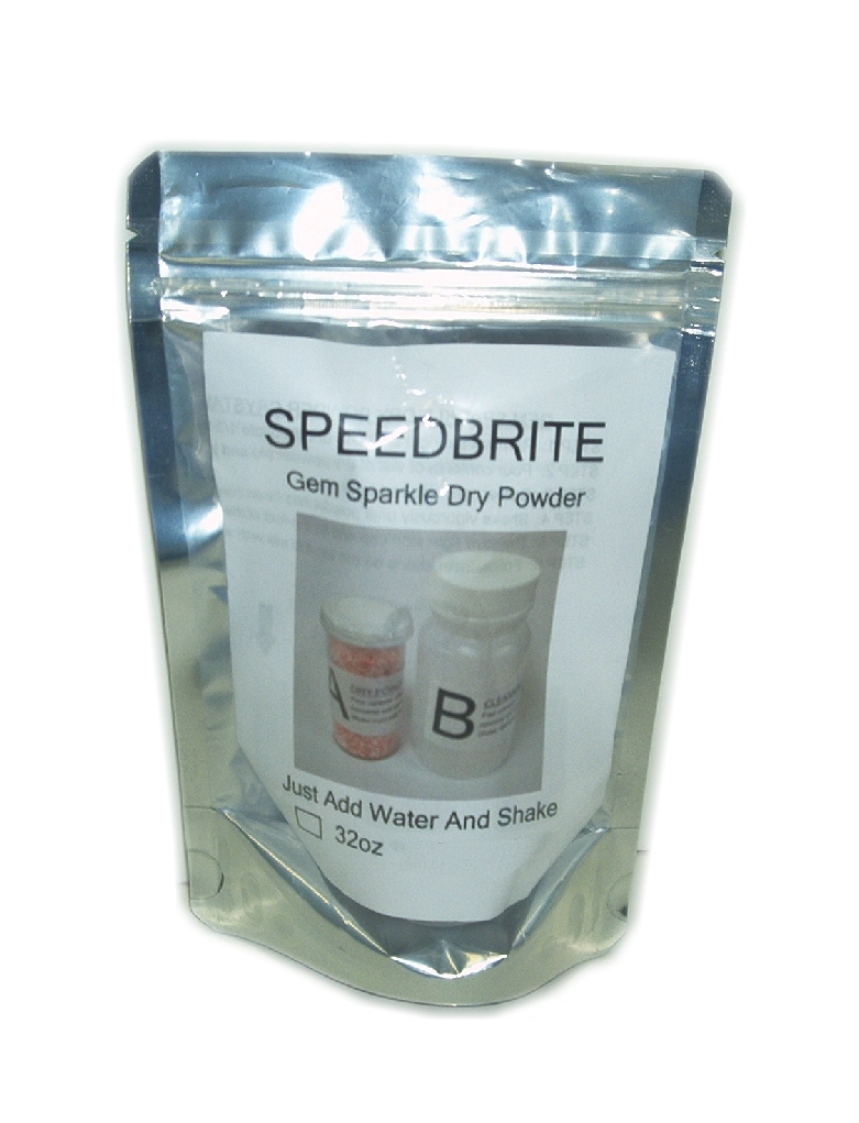 Gem Sparkle Dry Powder Ionic Cleaner Mix 32oz