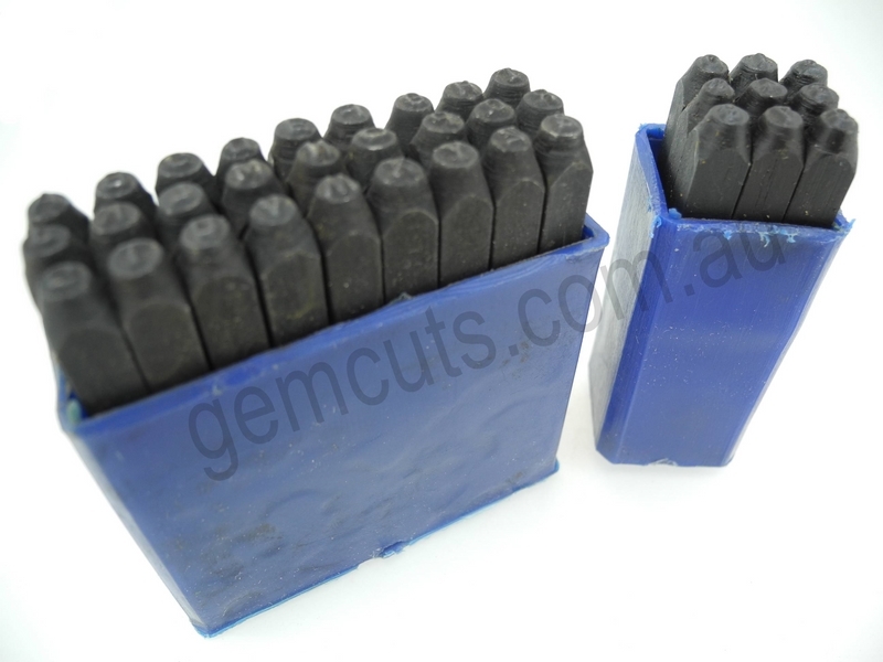 number letter punch set 3 5mm letter punch