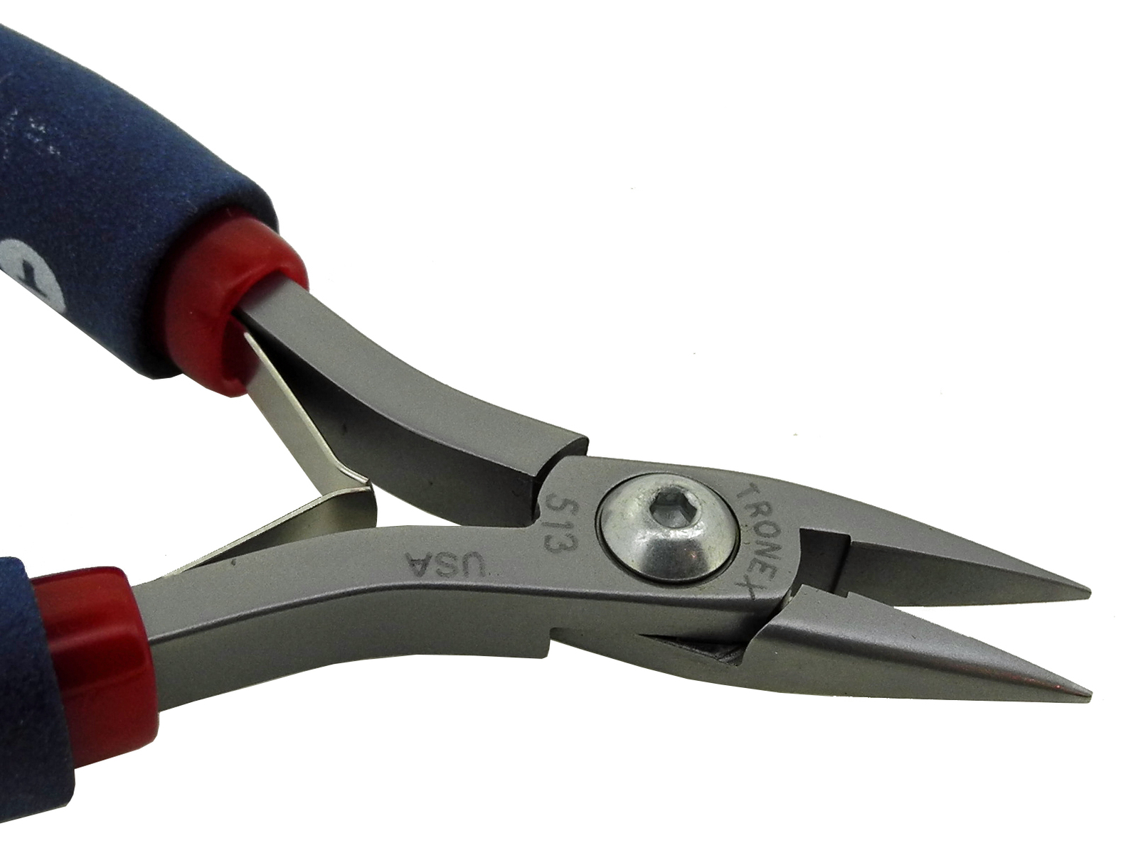 Tronex Chain Nose Pliers with Short Smooth Jaw 513 Standard Handle