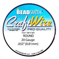Craft Wire 20GA Round Tarnish Resistant