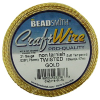Craft Wire 21GA Twisted