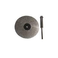 Mini Plated Diamond Saw Blade - 40mm with 2.35mm Mandrel