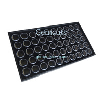 Gem Pods 30mm - Black - Set of 50 - With Tray