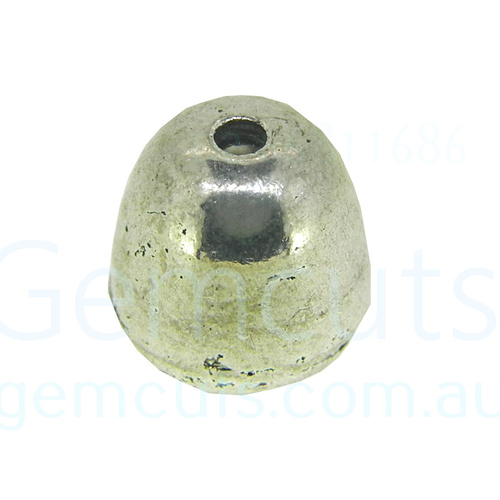 Silver Domed End Cap