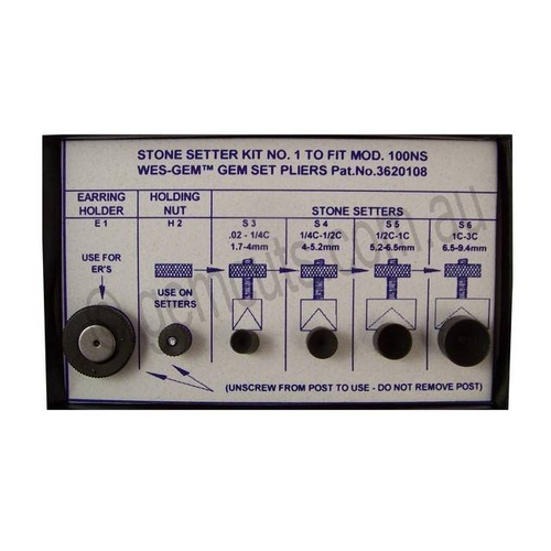 Wes Gem Stone Setters Kit No. 1