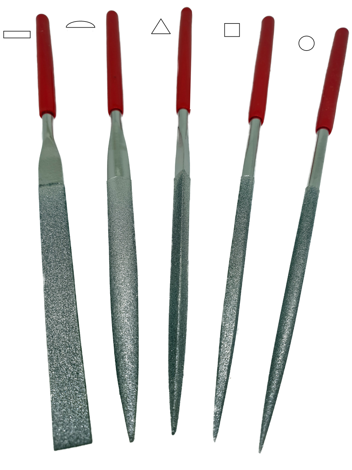 Diamond Needle Files - Set of 5