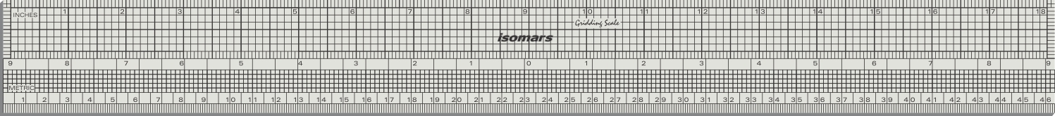 Gridding Scale 45cm