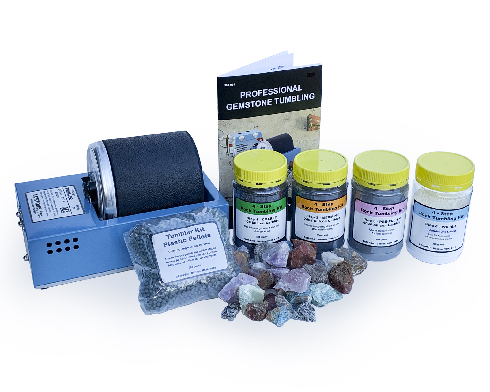 Lortone Rock Tumbler Kit