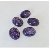 Charoite Calibrated Oval Cabochon 20 x 15