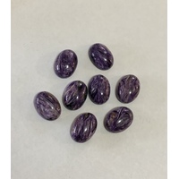 Charoite Calibrated Oval Cabochon 18 x 13