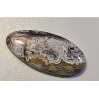 Crazy Lace Agate Oval Freeform Cabochon