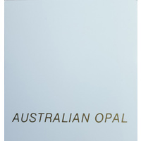 White Gloss Opal Cards - Pack of 100