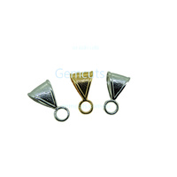 Base Metal Bail with Fixed Jump Ring 11mm