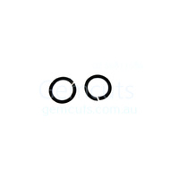 18G Jump Ring ID 5.95mm Black