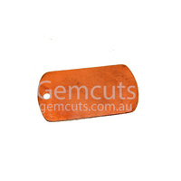 Copper Dog Tag Stamping Blank