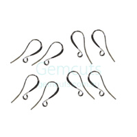 72 Pairs: Hook Ear Wire 26mm 