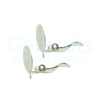 Large Clip-On Earring with Round Bail Pair