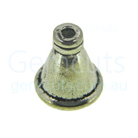 Funnel-Shaped End Cap