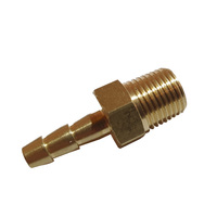 Brass Hose Barb 1/8 BSP Male with 5mm Barb (Tapered)