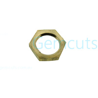 1/4 Inch BSP Brass Hex Nut