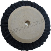 Chungking Jewellers Wooden Hub Wheel Brush 65mm (approx 2.50 inch) (2 Rows)