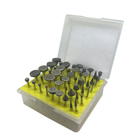 Diamond Plated Carving Burr Set of 50 - 2.35mm Shaft