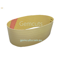 Crystalite Plated Diamond Dot Belts 6 Inch x 2.5 Inch