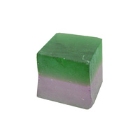 Cristinite Bi-Colour - Emerald Green and Pink Rose