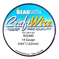 Craft Wire 14GA Round Tarnish Resistant