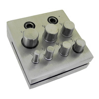 Disk Cutter Square Base - Set of 7 Imperial Sizing