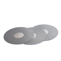 Diamond Lapidary Faceting Flat Laps - 150mm (6) Set of 3
