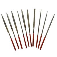 Diamond Needle Files - Set of 10 - 140mm COARSE