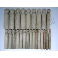 Wooden Doming Punch Set of 24