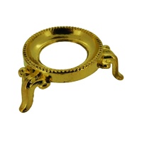 Plated Sphere & Egg Stand Gold - Medium