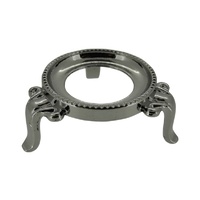 Plated Sphere & Egg Stand Silver - Medium