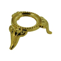 Plated Sphere & Egg Stand Gold - Small