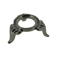 Plated Sphere & Egg Stand Silver - Small