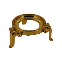 Plated Sphere & Egg Stand Gold 