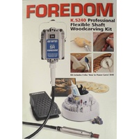 Foredom K.5240 Professional Wood Carving Kit