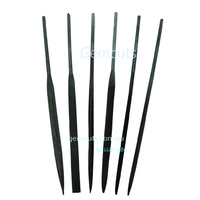 Steel Needle File Set of 6 - 2 Cut