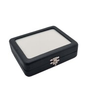 Glass Fronted Gemstone Box 112mm x 92mm
