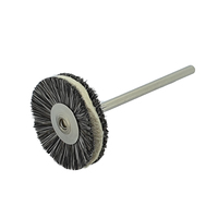 Mounted Goat Hair & Chamois Hair Flat Brush - 22mm