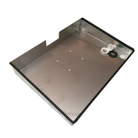 Stainless Tray for Gemmasta GMP8 No.1, No.2 & No.3 Grinders (includes drain attachment and pinchweld trim)