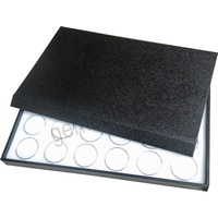 Gem Pods 45mm - White - Set of 24 with Tray & Lid