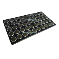 Gem Pods 30mm - Black - Set of 50