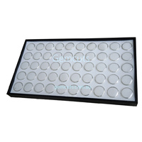 Gem Pods 30mm - White - Set of 50 - With Tray