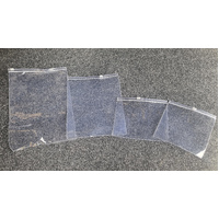 Heavy Duty PVC Zipper Bags - Pack of 10