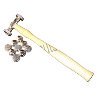 Texturing Hammer with 9 Interchangeable Faces