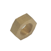 Hex Nut Brass 3/4 Inch Left Hand