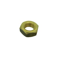 Hex Nut Brass 5/8 Inch Left Hand